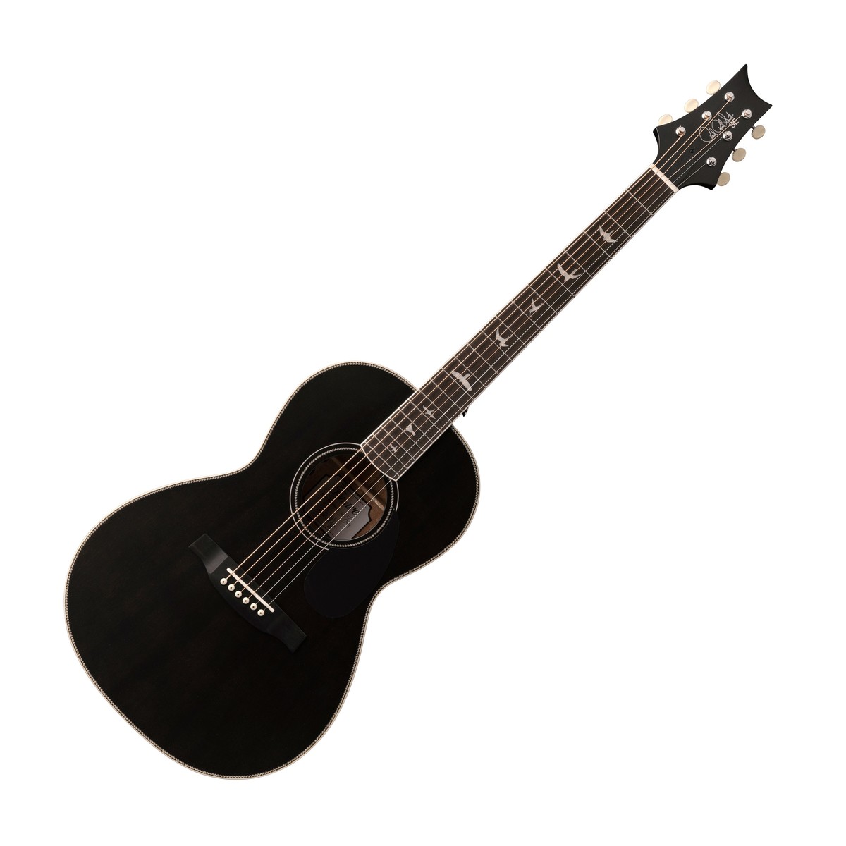 PRS SE Parlor 20 Piezo Charcoal Sound1