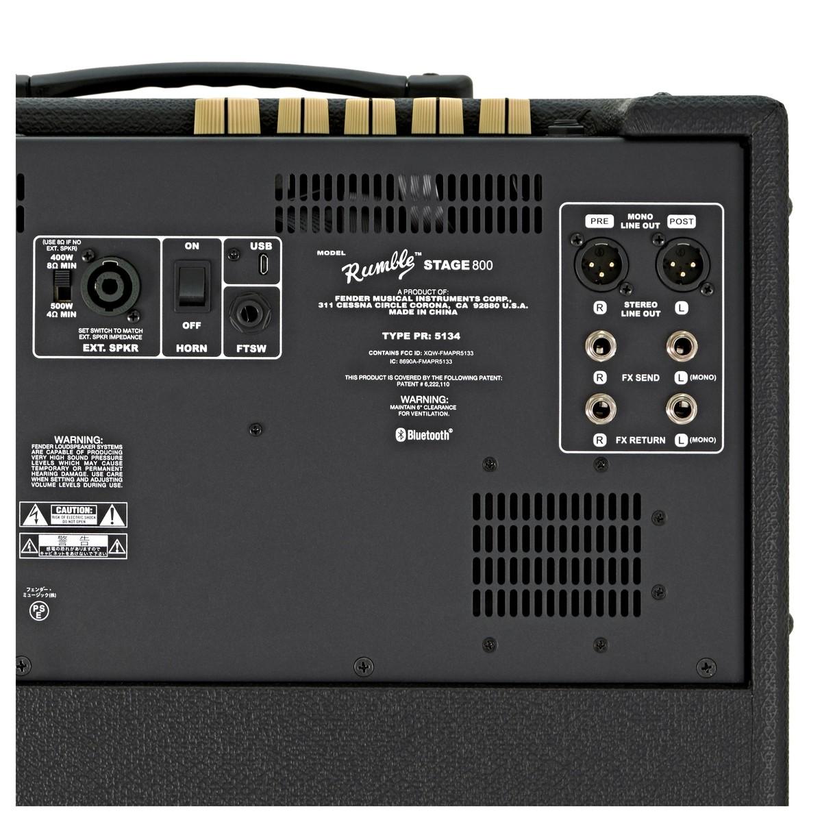 Fender Rumble Stage 800 Basscombo - Sound1.com