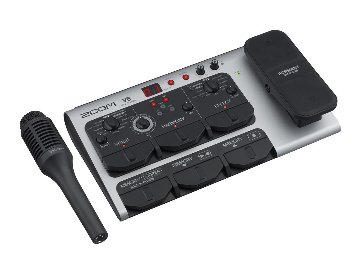 Zoom V6 Vokalprosessor Sound1