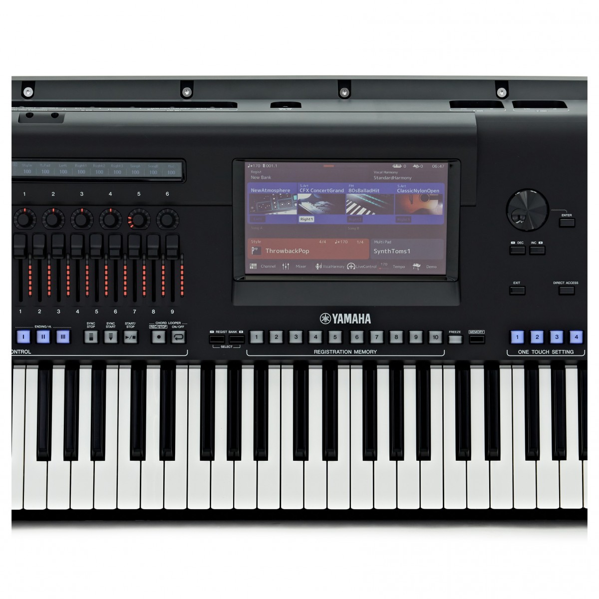 Yamaha GENOS 2 Keyboard Workstation 76 tangenter