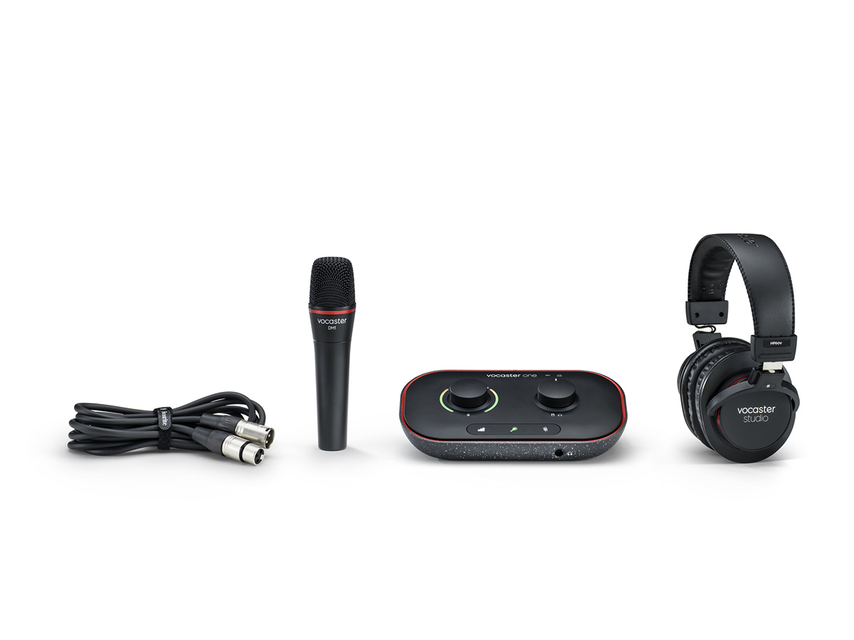 Focusrite One Studio bundle USB lydkort, og hodetelefon -